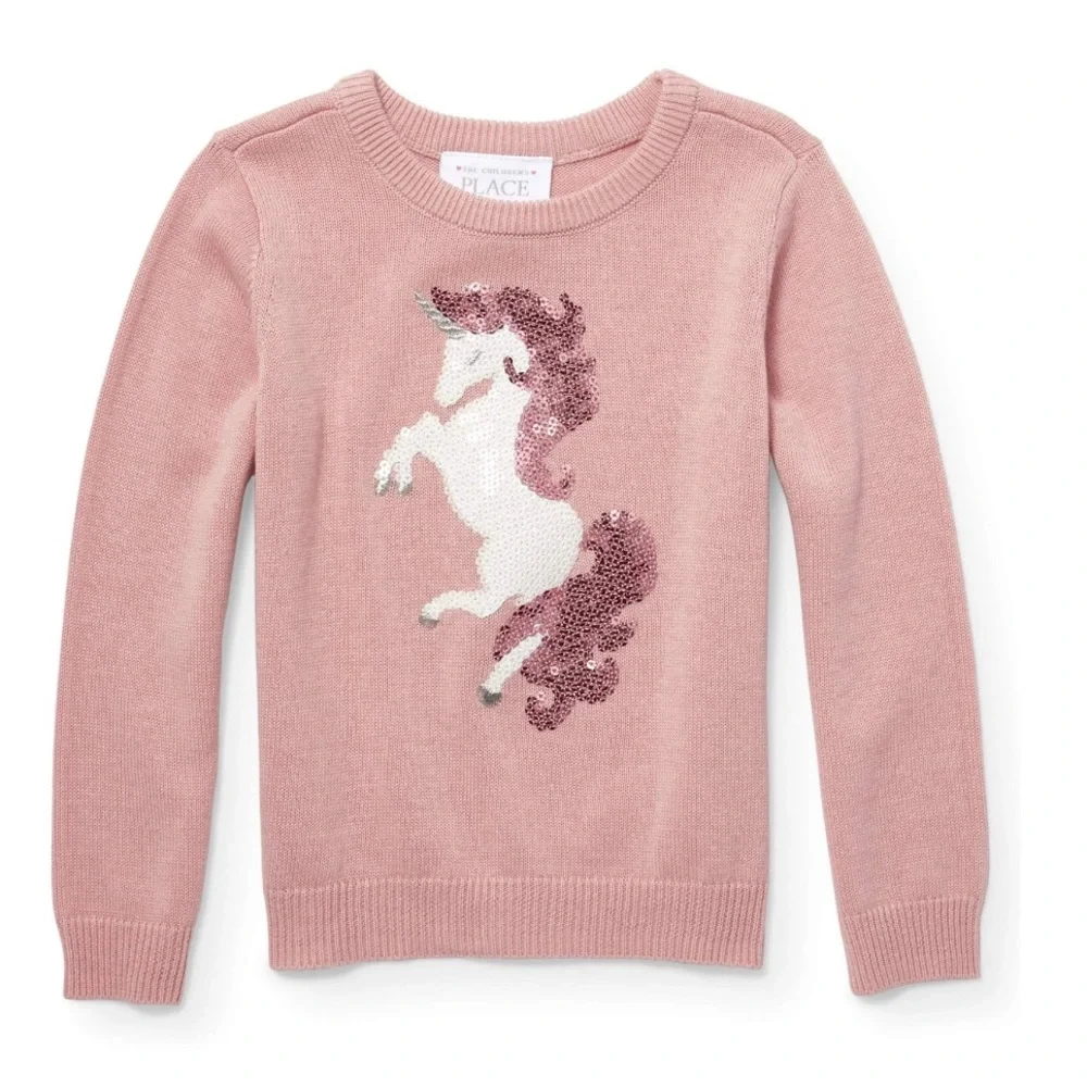 The‎ Children's Place Unicorn Sequin Sweater